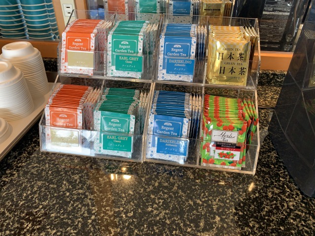 紅茶の種類も豊富