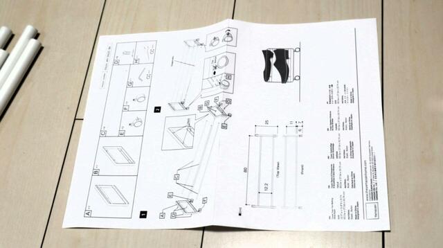 【tower 引き出せる キャスター付き シューズラック】組み立て方の説明書付き