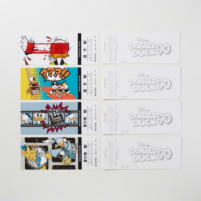 【90周年記念グッズ第3弾】「ドナルドダック」スクリーンデビュー90周年/記念入場券|14,900円(税込)