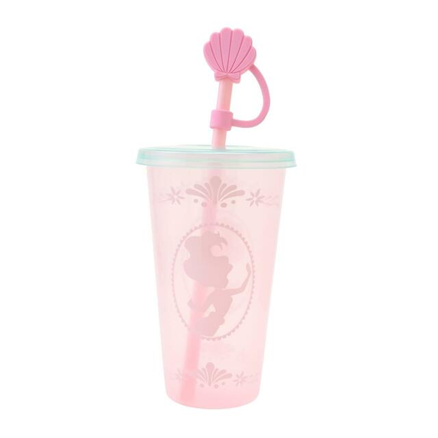 アリエル タンブラー カラーチェンジ ストローキャップ付き プリンセスシルエット Drinkware 1,500円