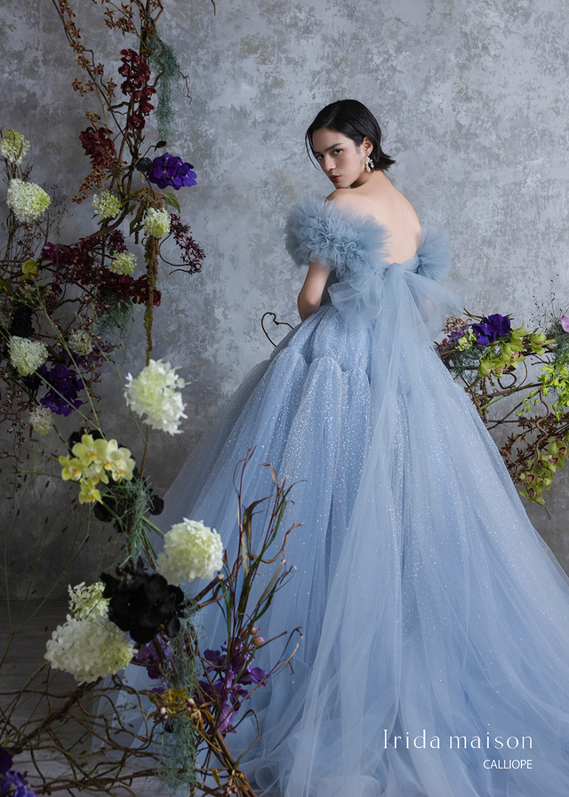クラウディア|「Irida maison(イリーダメゾン)」新作ウェディングドレス|IM-0044_Blue