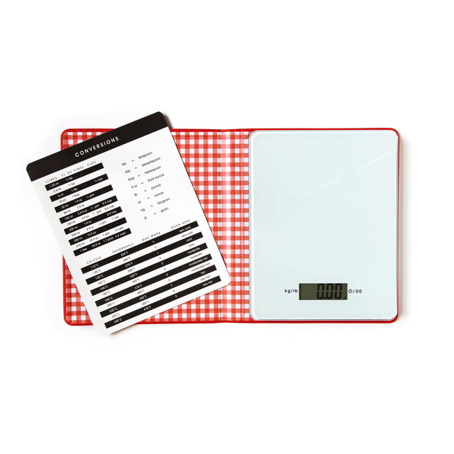 「SUCK UK　Cook's Book Kitchen Scales」