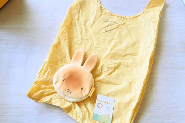 【みっふぃー蔵のきっちん＆べーかりー 川越店】「あんぱんポケッタブルエコバッグ」／A4サイズも入る大きさのエコバッグ