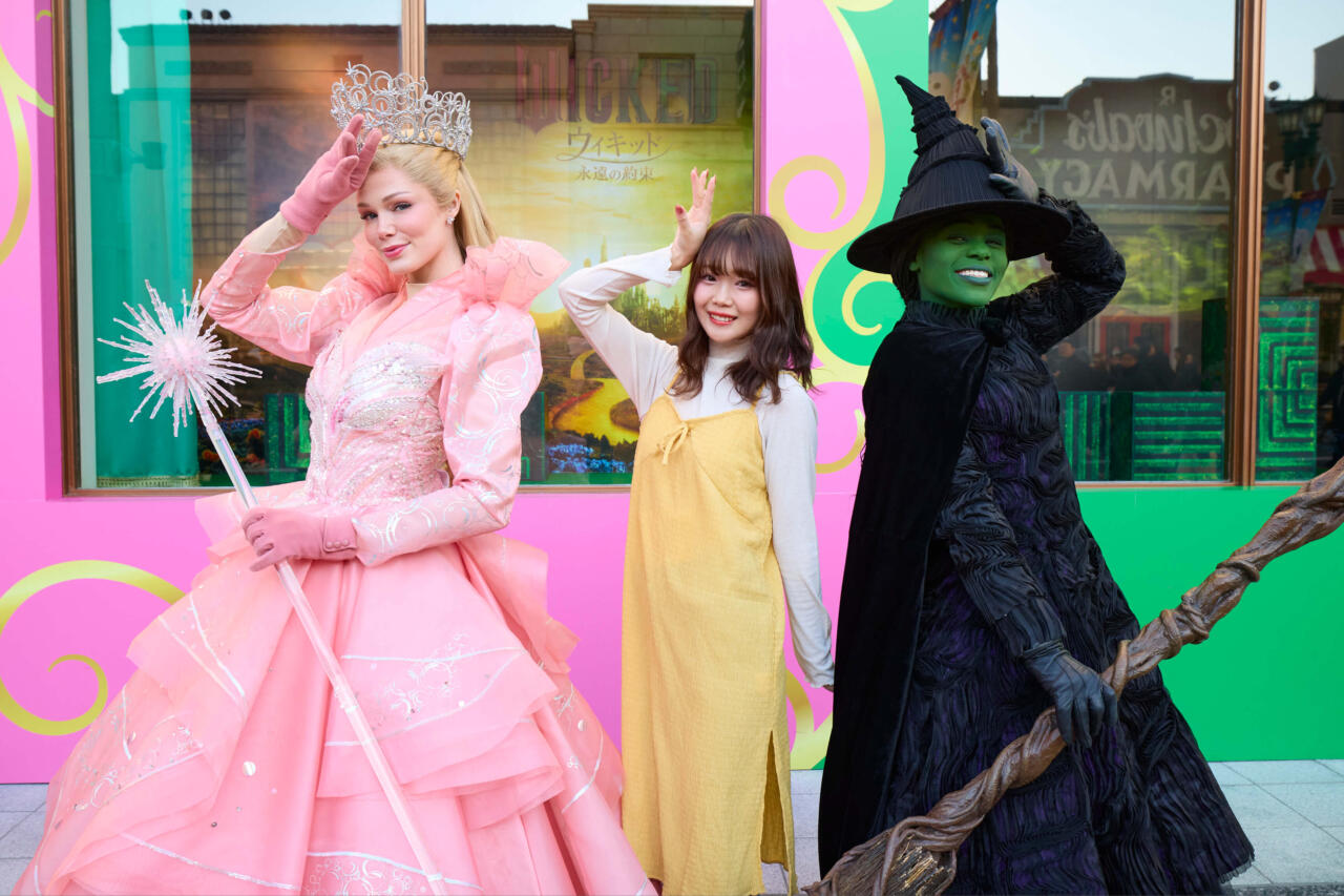 USJ】グリンダ＆エルファバにまた会える！『ウィキッド』セレブ