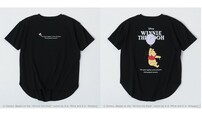 プーさん  / バルーン柄バックプリントチュニックＴシャツ 1,738円