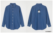 AJUGA.×AZUL DENIM SH （MICKEY） ￥7,480