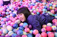 ボールプールは何度遊んでも楽しい