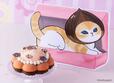 「マロンにゃんのケーキ」<期間:2026年9月3日~12月27日>【「mofusand」初のコラボスイーツビュッフェ開催!愛くるしい”にゃんこ“と甘いスイーツをヒルトン大阪で堪能♪】
