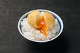 【新メニュー】勝玉。そのまま食べても、黄身を溶いて牛カツにつけても◎