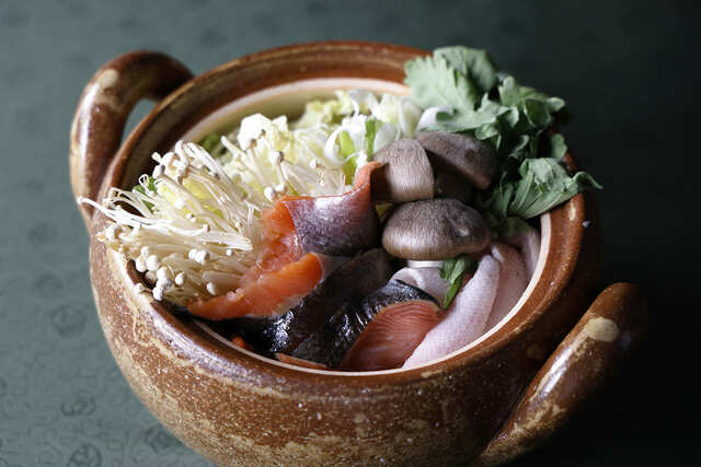 【大阪マリオット都ホテル「北海道ブッフェ」】石狩鍋