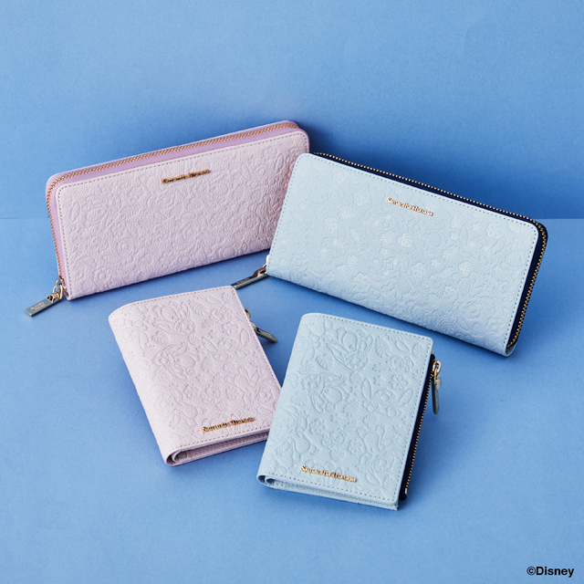 長財布：￥25,300、折財布：￥22,000 【サマンサタバサ「スティッチ」コレクション】