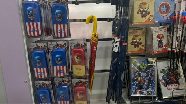 【韓国ダイソー】ダイソーではあまり見かけないマーベルのグッズも多数