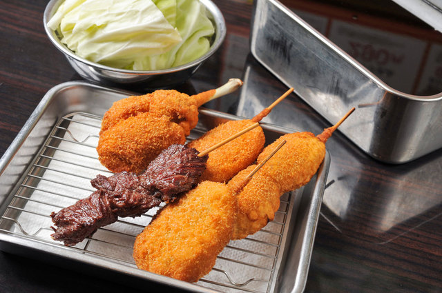 串かつ えいちゃん／串かつ各種