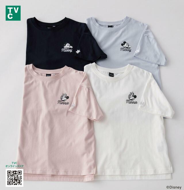 ディズニーミッキー/ミニー プリントTシャツ 1,980円+税