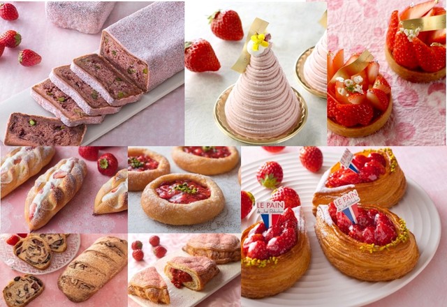 苺スイーツ・パン