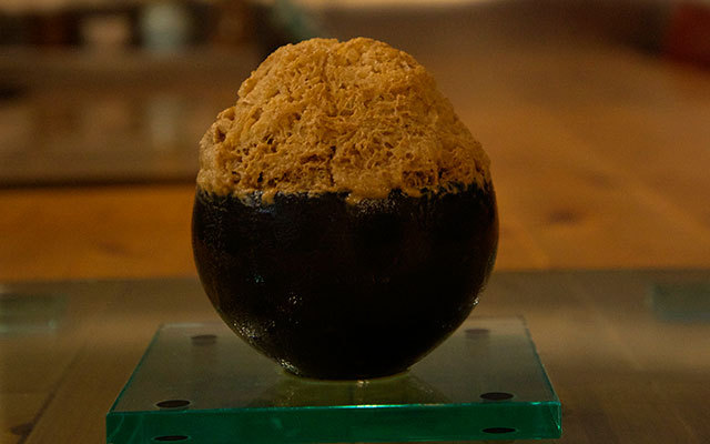 茶の葉 たまプラーザテラス店／氷菓子 焙じ茶 648円