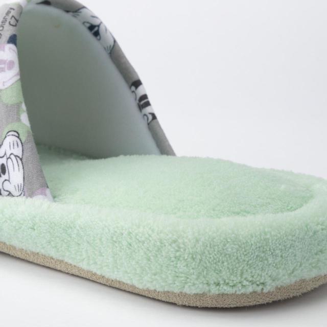 ディズニー外縫いスリッパ＜ミッキー＞