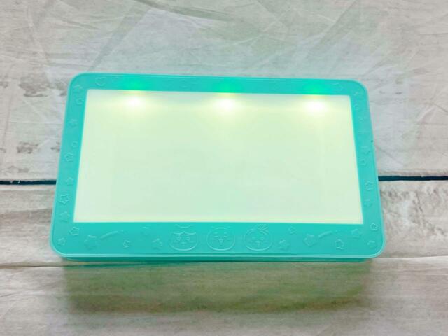 ライトが点きました！