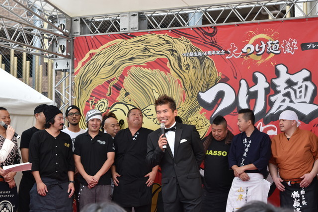 「つけ麺VSラーメン」で“肉麺”実食！／勝っちゃんこと勝俣州和さんも応援