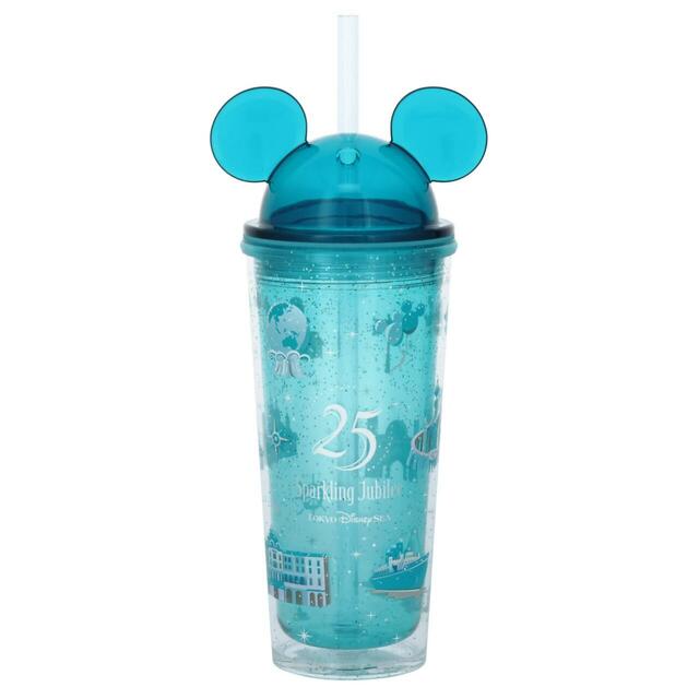タンブラー 3,000円｜「東京ディズニーシー25周年“スパークリング・ジュビリー”」スペシャルグッズ｜販売店舗：東京ディズニーシー「エンポーリオ」｜発売日：2026年4月8日（水）