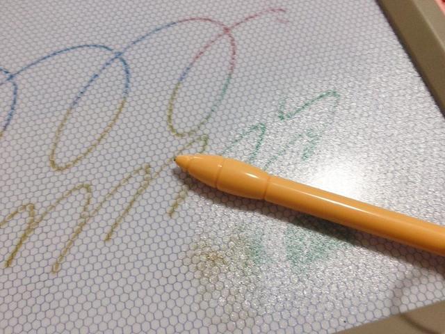 スラスラと描けます