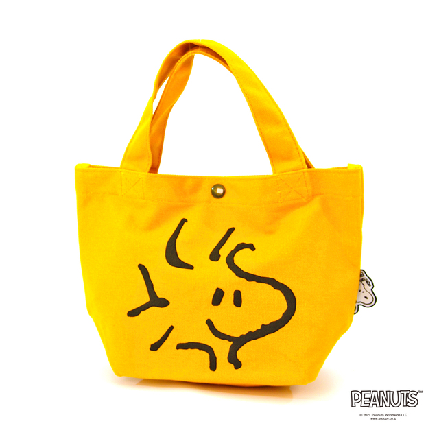 【スヌーピー】帆布ランチトートバッグ ウッドストック