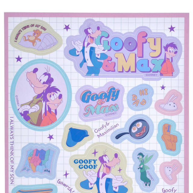 グーフィー＆マックス シール・ステッカー Sticker Collection GOOFY BIRTHDAY 350円