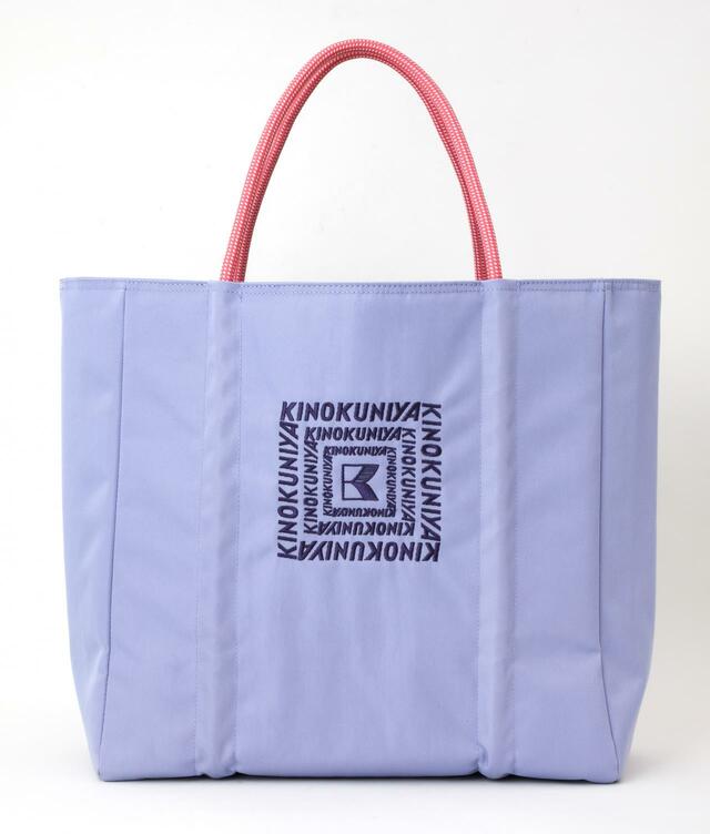 「紀ノ国屋　ロープハンドル保冷バッグ」3,850（税込）　パープル