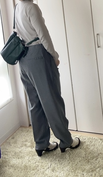 【ワークマン シャリテック(R)強撚糸イージーパンツ】お尻周りがゆったりしていて締め付け感なし!