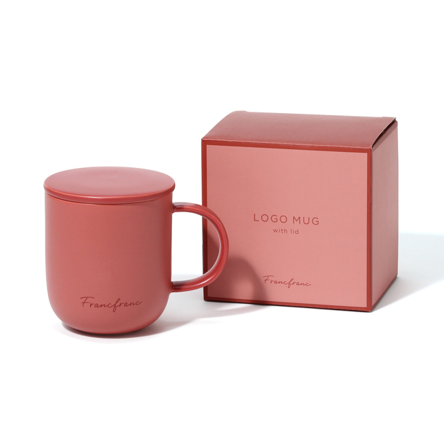 フタ付きロゴマグ：【価格】￥1,200