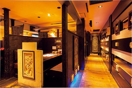 横浜の名店カレー／Asian Bar RAMAI 横浜伊勢佐木モール店　内観