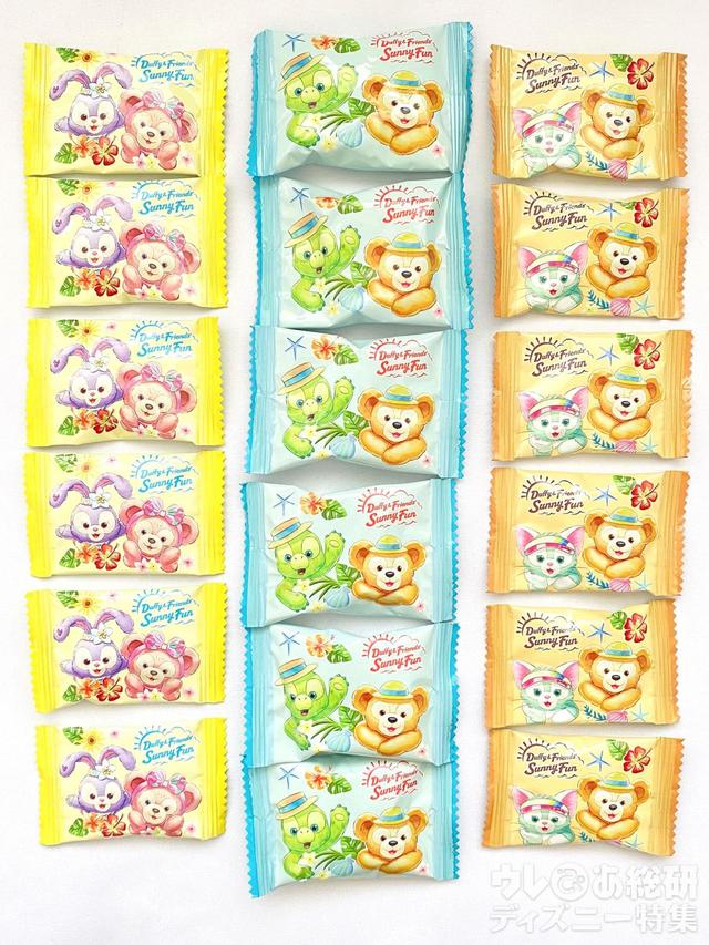 「 ダッフィー&フレンズのサニーファン」アソ―テッド・チョコレート