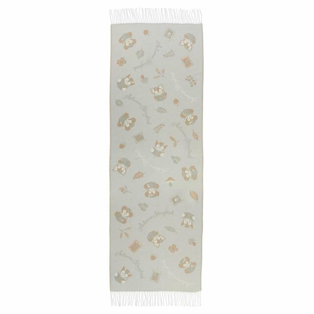 ストール｜4,700円｜「ダッフィー＆フレンズのオータム・ストーリーブック」スペシャルグッズ｜販売店舗：東京ディズニーシー「マクダックス・デパートメントストア」｜発売日：2023年9月7日（木）