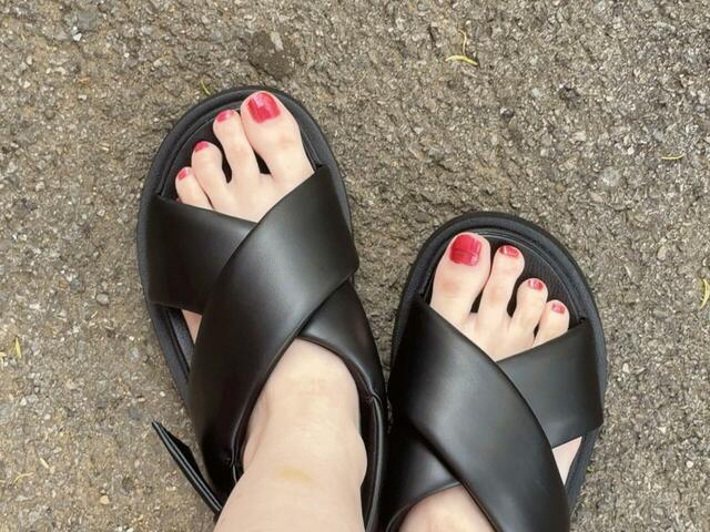 たくさん歩いても靴擦れせずに履き心地が良いのがうれしい