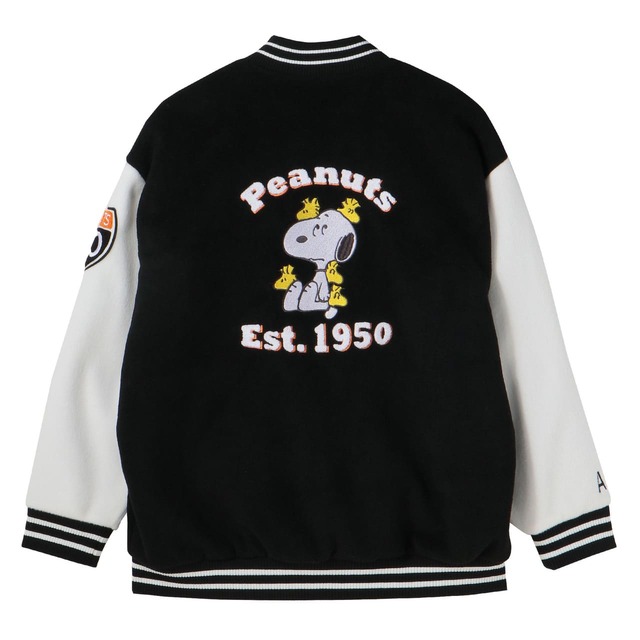 【マリークワント×PEANUTS】MARY QUANT × PEANUTS™ ブルゾン (ブラック/ベージュ/ネイビー)各¥26,400（税込み）