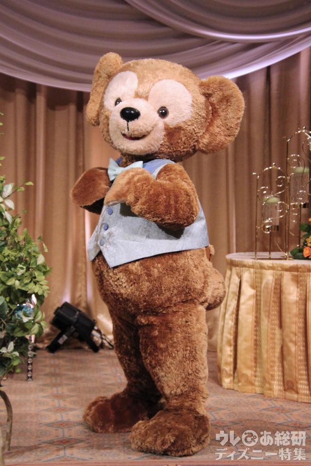 ホテルミラコスタの「ディズニー・フェアリーテイル・ウェディング」ダッフィー