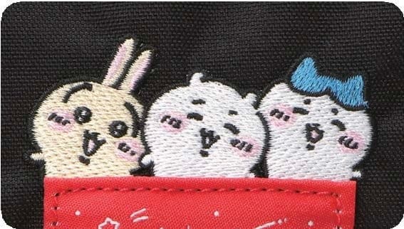 【Manhattan Portage「ちいかわ」コレクション】ちいかわ、ハチワレ、うさぎの刺繍を採用