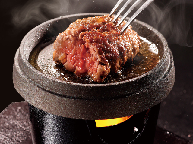 炭焼き黒毛和牛ハンバーグ