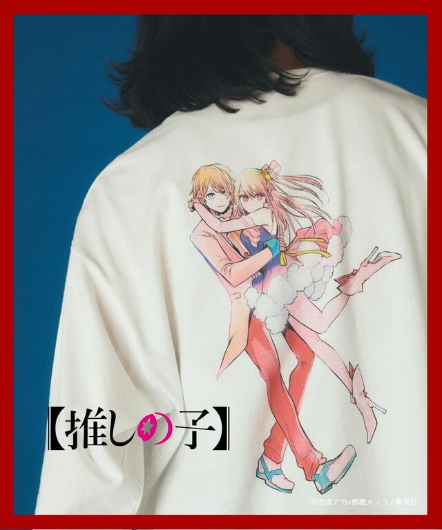 【推しの子】ロングスリーブTシャツ（UNISEX）¥4,990 / サイズ FREE / カラー ホワイト