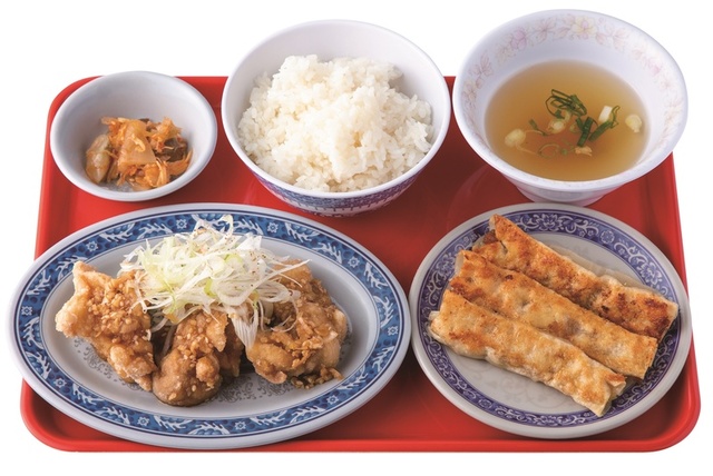 台北油淋鶏と名物台北鍋貼焼棒餃子orあっさり水餃子