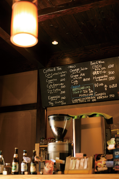 北鎌倉 ・狸穴 Cafe／エスプレッソベースのコーヒーも美味。