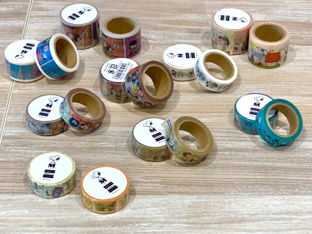 マスキングテープ 各440円(幅:15mm)