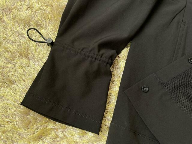 【ワークマン レディース ハイストレッチUVカーディガン】シャツとジャケットの中間のような雰囲気です