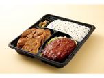 デミハンバーグたれ漬け豚焼肉弁当