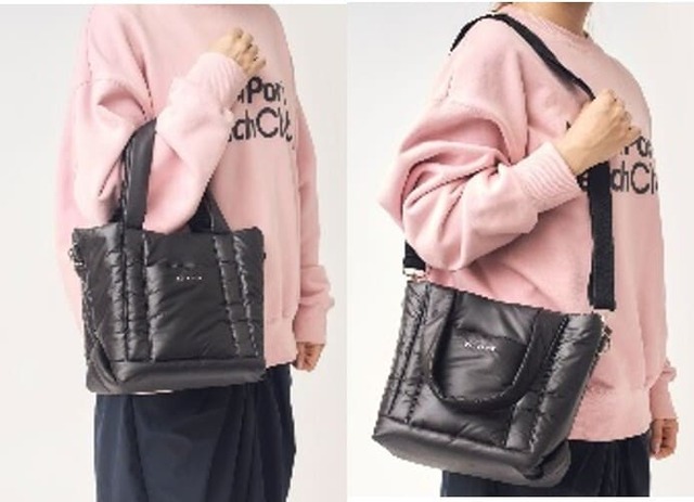 【『BAYFLOW 収納5ポケット キルティングバッグBOOK』(宝島社)】ファンの方からの希望を採用した便利な2WAYタイプ