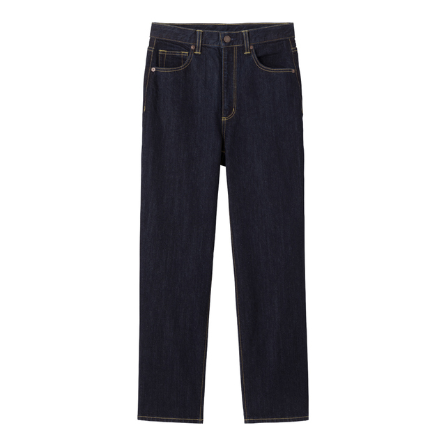 ハイウエストストレートジーンズ