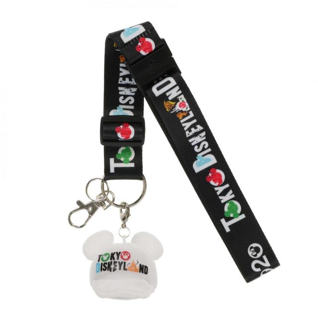 ネックストラップ 1600円｜(マスコット)縦約4×横約5cm｜東京ディズニーリゾート・アプリ、プラネットM