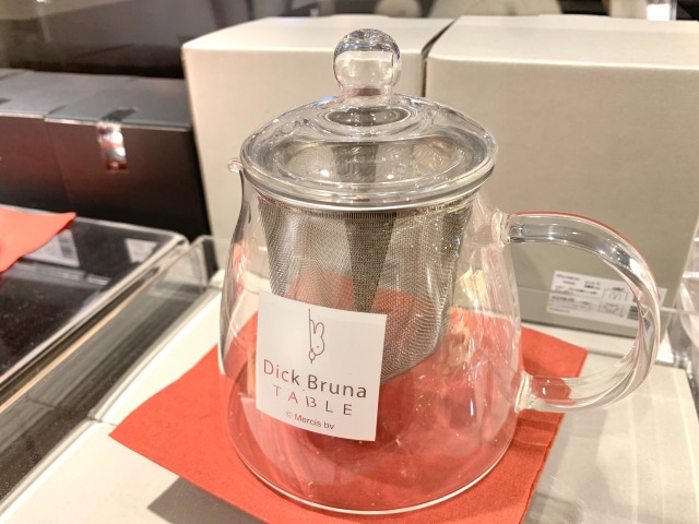 ディック・ブルーナ テーブルオリジナルのガラスポット