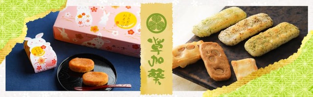 「草加葵」【手土産にもおすすめ！“伝統の草加葵”と“大人気のシナモロール”コラボスイーツ「シナモンロールケーキ」誕生！】