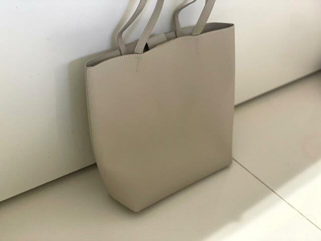 【Lattice　トートバッグラージ】ポケットの付いていない裏面